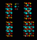 (Pair configurations for Cu and O holes in high T<sub>c</sub> superconductor: white circles indicate hole sites.)